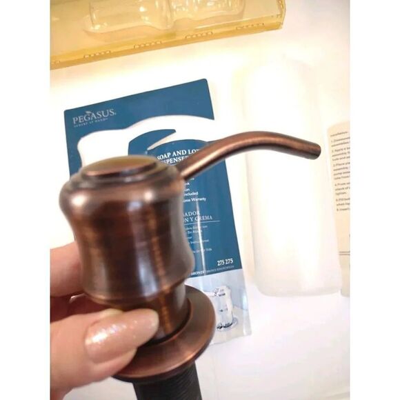 Pegasus Soap and Lotion Dispenser 275 275 Oil Rubbed Bronze - Picture 7 of 13